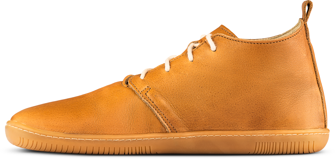 Sand color high-cut barefoot shoe