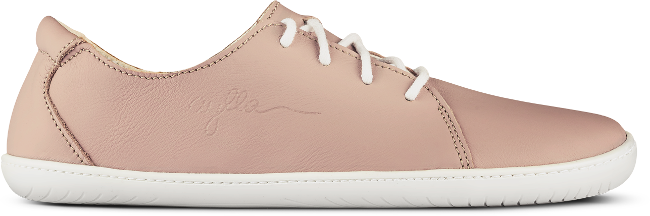 Pink low-cut barefoot shoe