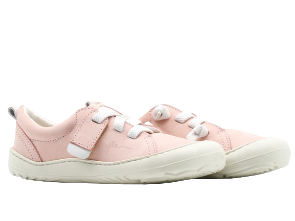 Barefoot shoes for kids. Pink color.