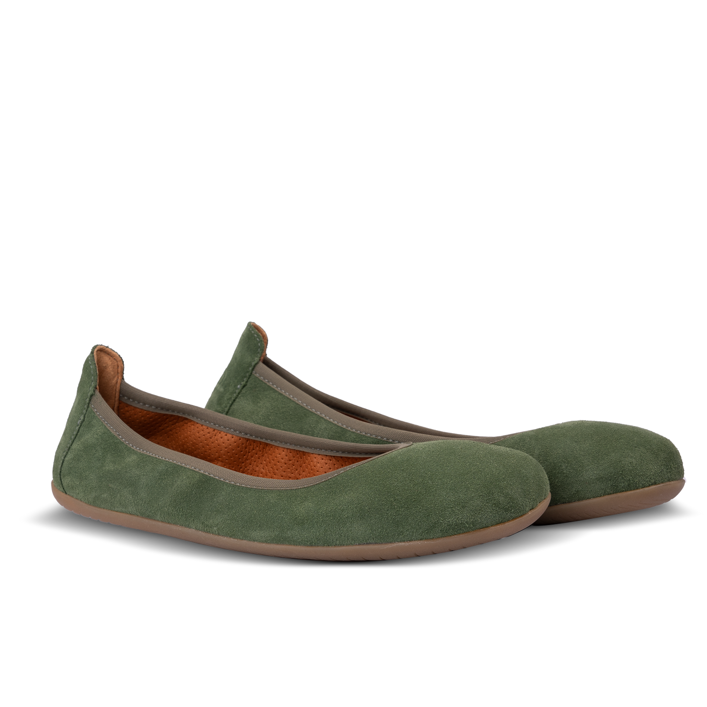 Green barefoot ballerina