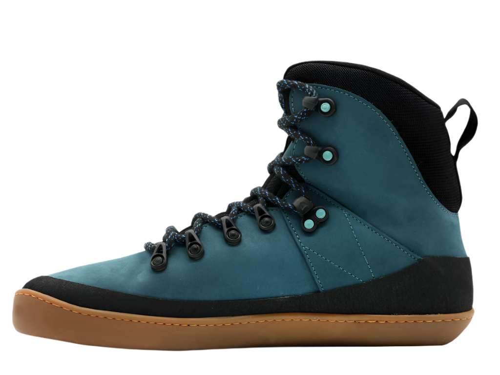 AYLLA BAREFOOT HIGH TOP HIKING BOOTS MITU WOMENS - PETROL
