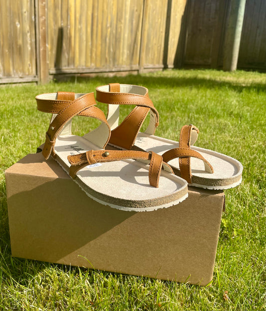 AYLLA BAREFOOT SANDALS SULLA WOMENS - SAND