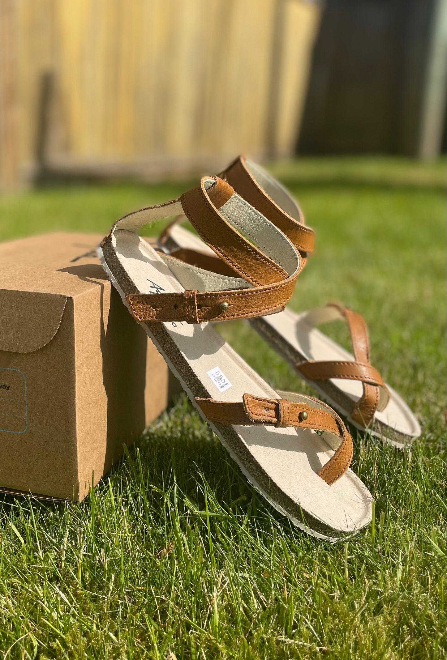 AYLLA BAREFOOT SANDALS SULLA WOMENS - SAND