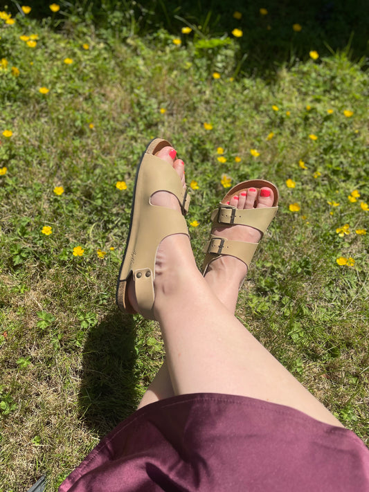 AYLLA BAREFOOT SANDALS ARENA UNISEX - BEIGE