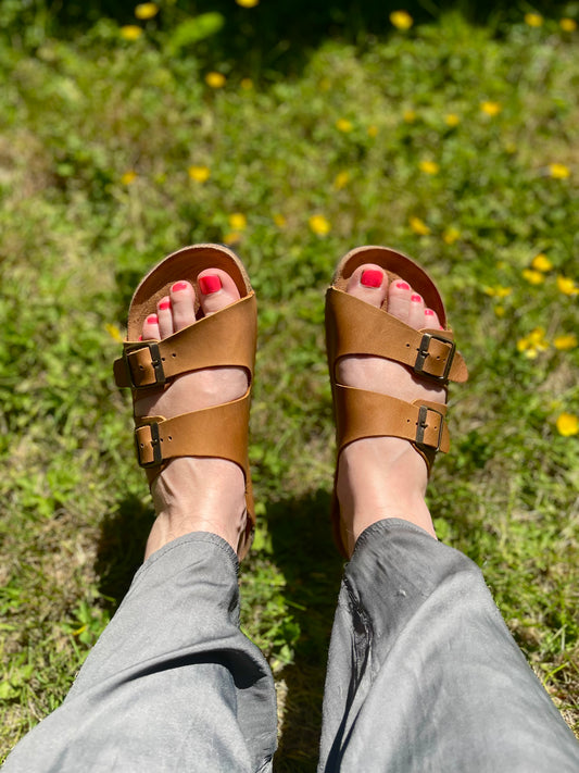 AYLLA BAREFOOT SLIPPERS THAK SOFT UNISEX - SAND