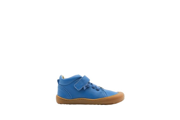Side of kid's barefoot shoe