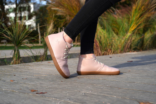 AYLLA BAREFOOT HIGH TOP TIKSI WINTER WOMENS - PINK