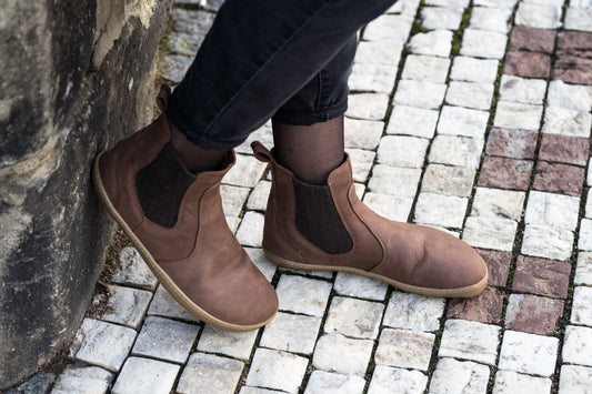 AYLLA BAREFOOT CHELSEA UMA WOMENS - CHOCOLATE