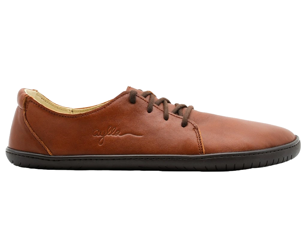 AYLLA BAREFOOT LOW CUT INCA MENS - BROWN