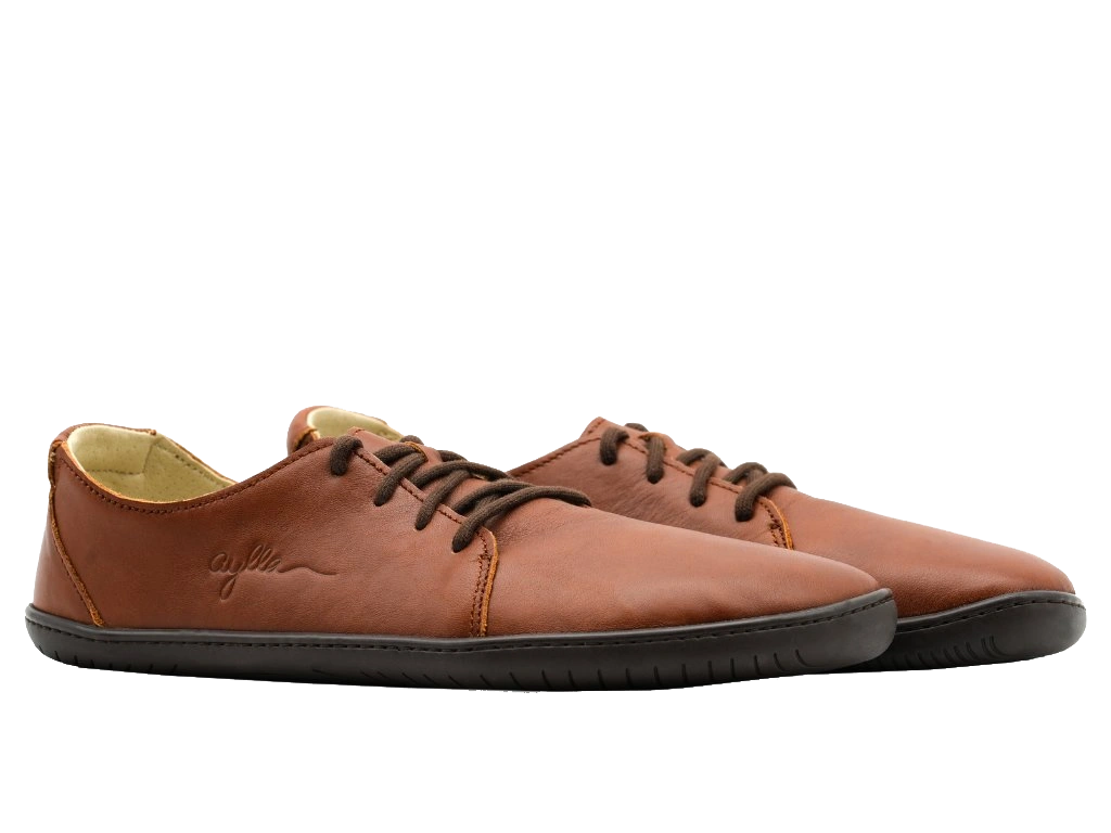 AYLLA BAREFOOT LOW CUT INCA MENS - BROWN