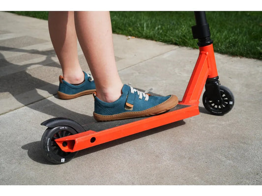 AYLLA BAREFOOT SNEAKER KECK KIDS - PETROL