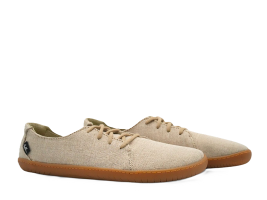 AYLLA BAREFOOT LOW TOP NUNA MENS - BEIGE 🌱