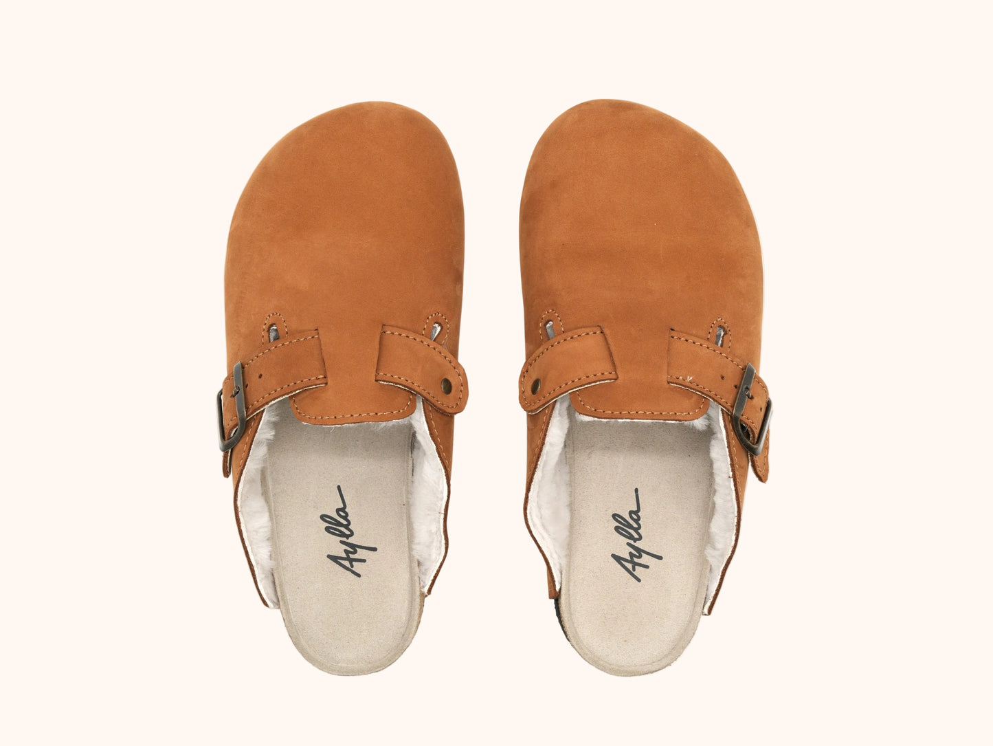 AYLLA BAREFOOT CLOGS TINKU WINTER UNISEX - HONEY