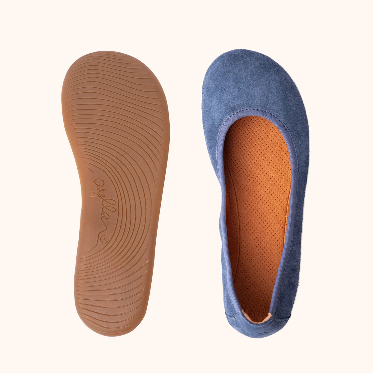 AYLLA BAREFOOT BALLERINA WOMENS - BLUE