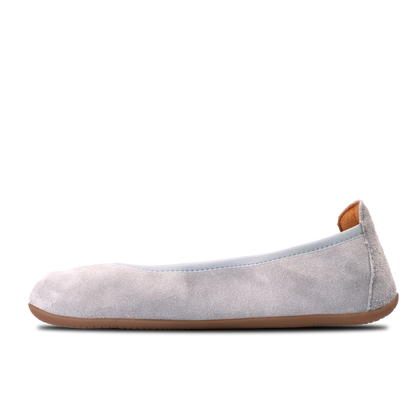 AYLLA BAREFOOT BALLERINA WOMENS VEGAN - LIGHT GREY 🌱