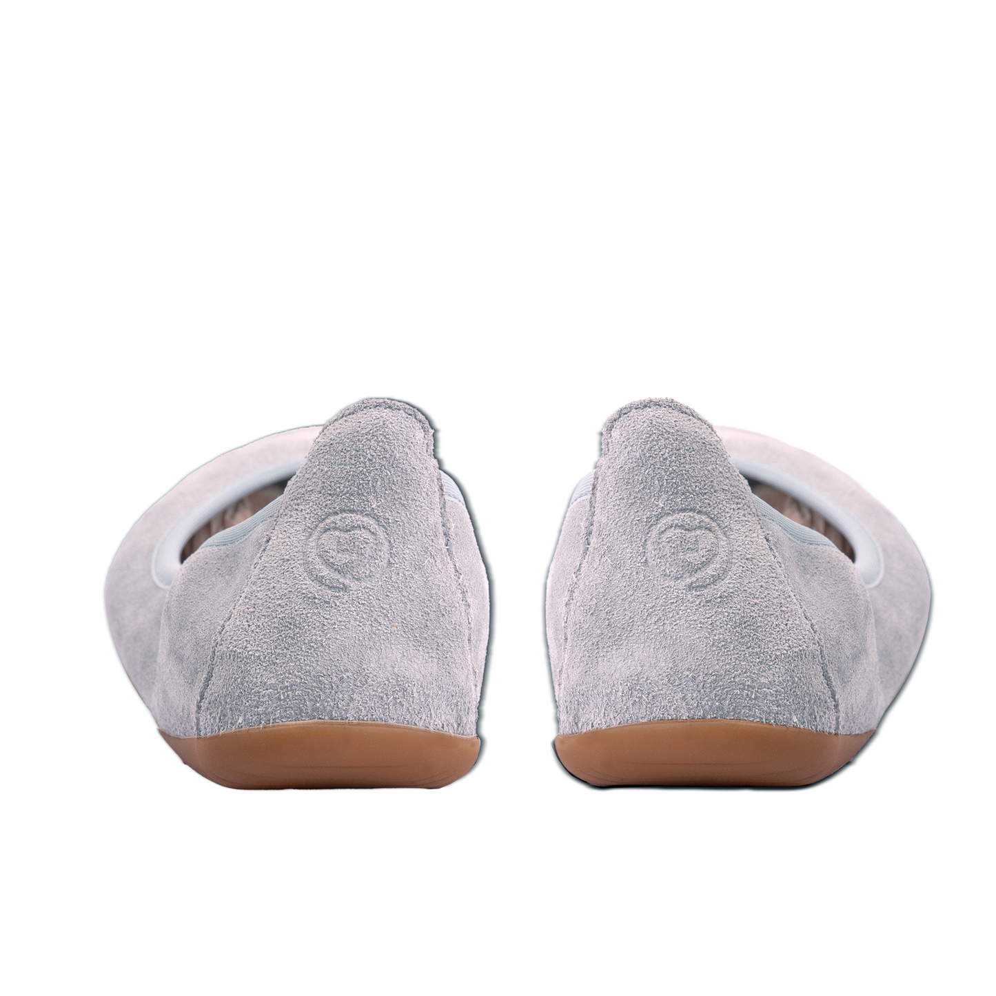 AYLLA BAREFOOT BALLERINA WOMENS VEGAN - LIGHT GREY 🌱