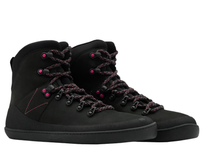 AYLLA BAREFOOT HIGH TOP MITU WOMENS - BLACK