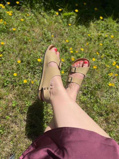 AYLLA BAREFOOT SANDALS ARENA UNISEX - BEIGE
