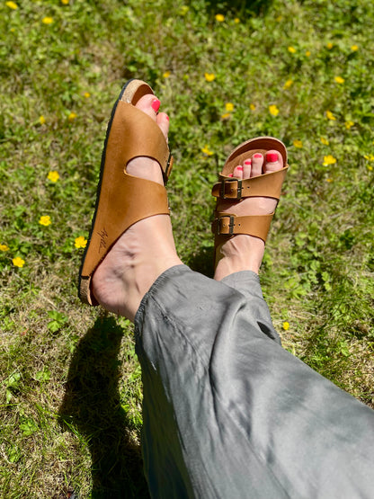 AYLLA BAREFOOT SLIPPERS THAK SOFT UNISEX - SAND