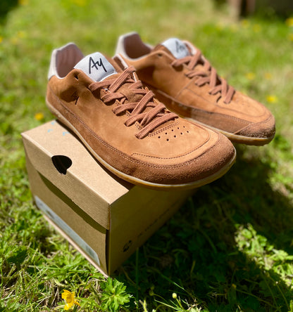 AYLLA BAREFOOT SNEAKER RURAQ MENS - BROWN