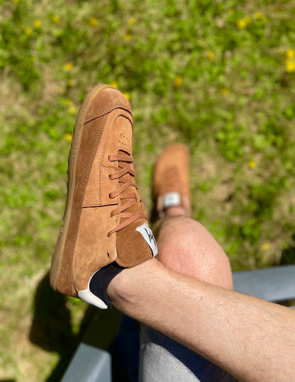 AYLLA BAREFOOT SNEAKER RURAQ MENS - BROWN
