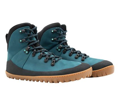 AYLLA BAREFOOT HIGH TOP MITU MENS - PETROL