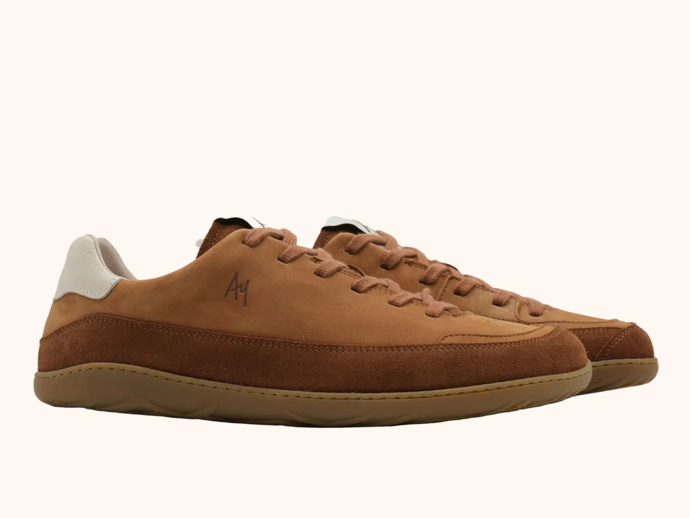AYLLA BAREFOOT SNEAKER RURAQ MENS - BROWN