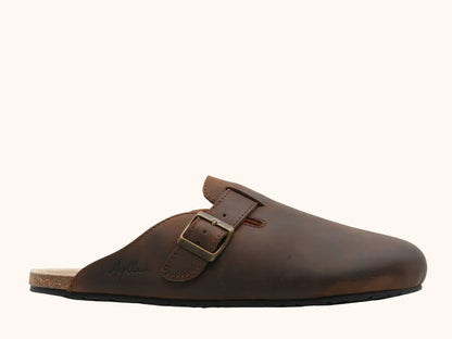 AYLLA BAREFOOT CLOGS TINKU UNISEX - BROWN