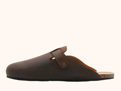AYLLA BAREFOOT CLOGS TINKU UNISEX - BROWN
