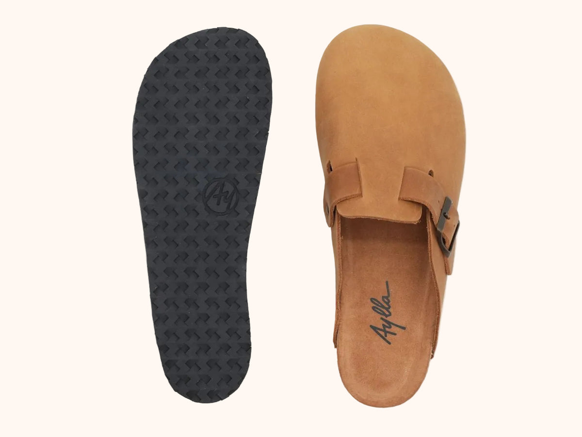AYLLA BAREFOOT CLOGS TINKU SOFT UNISEX - SAND