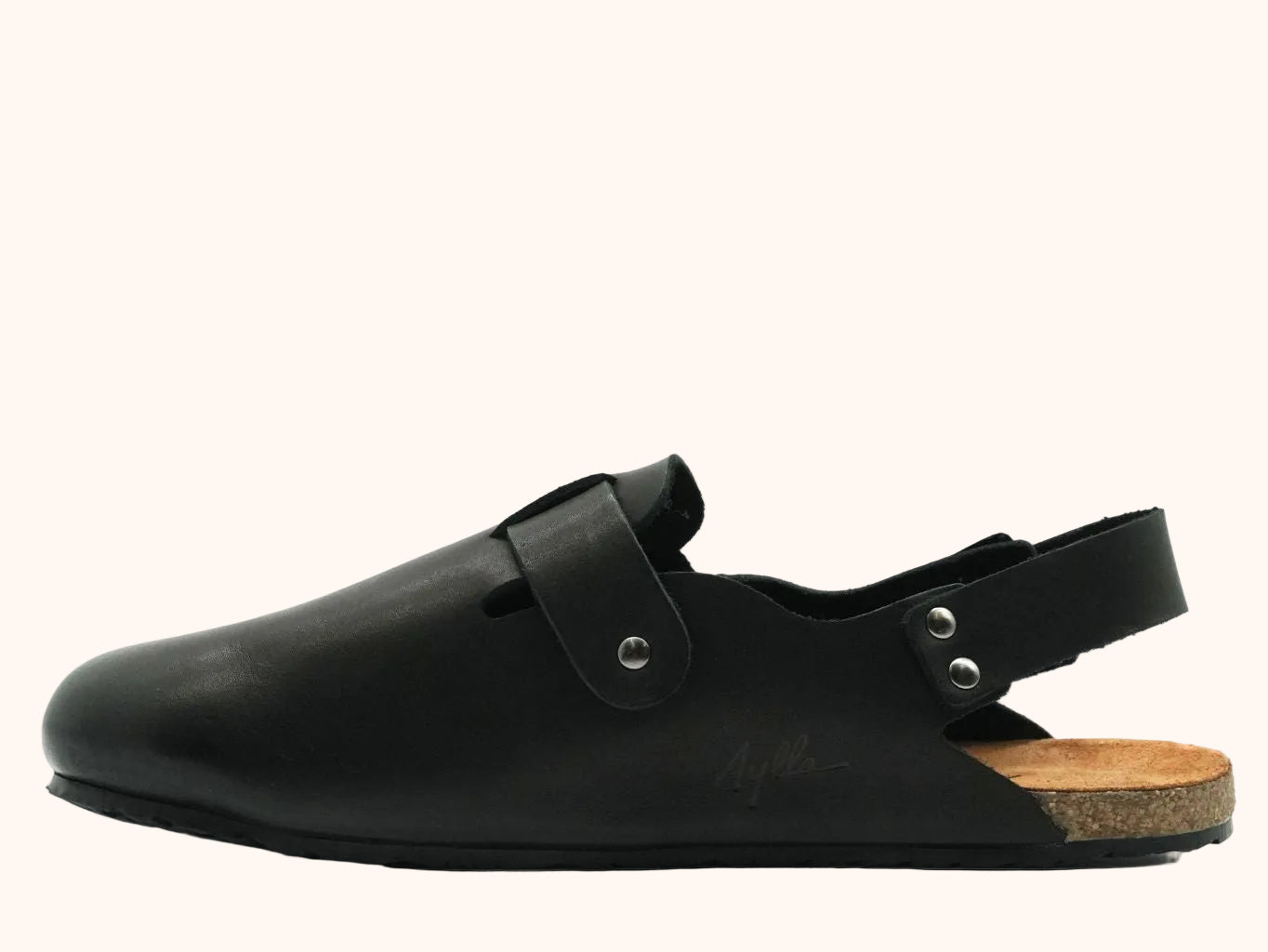 AYLLA BAREFOOT CLOGS TINKU SUMAQ UNISEX - BLACK