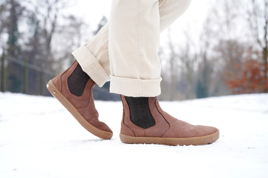 AYLLA BAREFOOT CHELSEA UMA GRIP WOMENS - CHOCOLATE