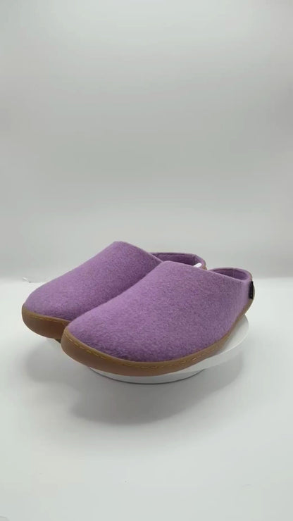 AYLLA BAREFOOT SLIPPERS WASI WOMENS - LAVENDER