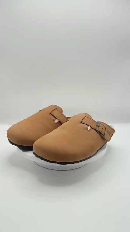 AYLLA BAREFOOT CLOGS TINKU INSULATED UNISEX - HONEY